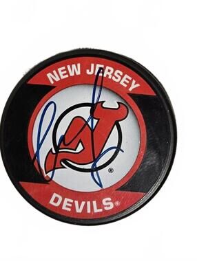 NHL / Signed New Jersey Devils Puck / Ilya Kovalchuk